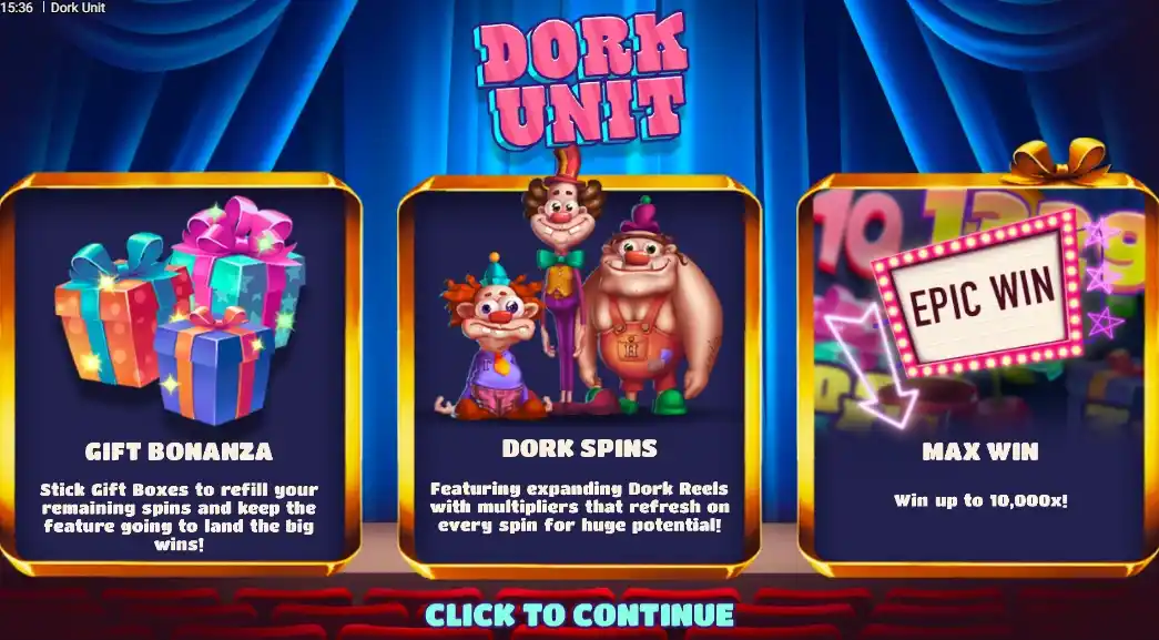 Dork Unit Slot Overview